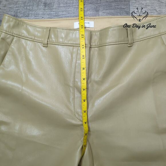 Babaton Faux Leather Pants Size 14 - Picture 4 of 6